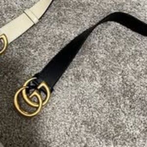 Black Gucci Belt